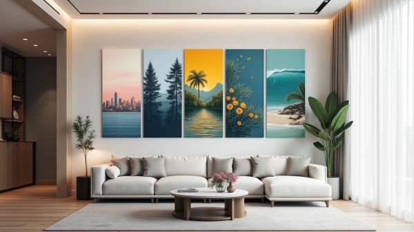 10 panneaux muraux pour un intérieur chic et tendance