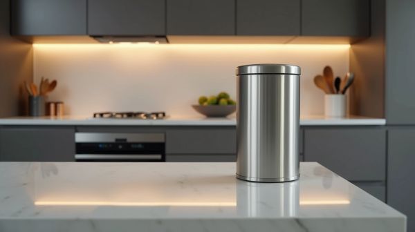 Les poubelles de cuisine alliant style et praticité