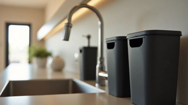 Les poubelles de cuisine alliant style et praticité