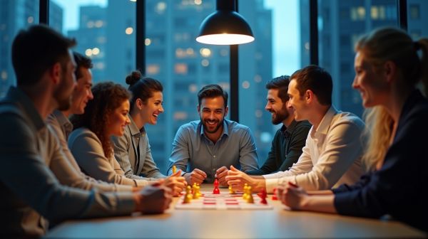 Optimiser la cohésion d'équipe avec des jeux olympiques